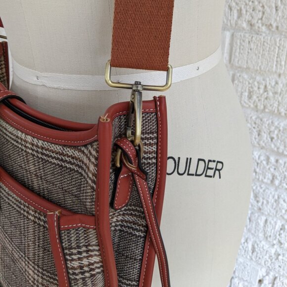 COLLEGIATE STYLE CROSSBODY BAG L'ARTISTE BRAND - Picture 6 of 13